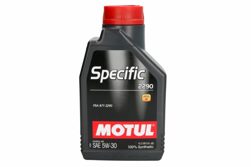 Motul ACEA C2; PSA B71 SPECIFIC 2290 5W30 1L