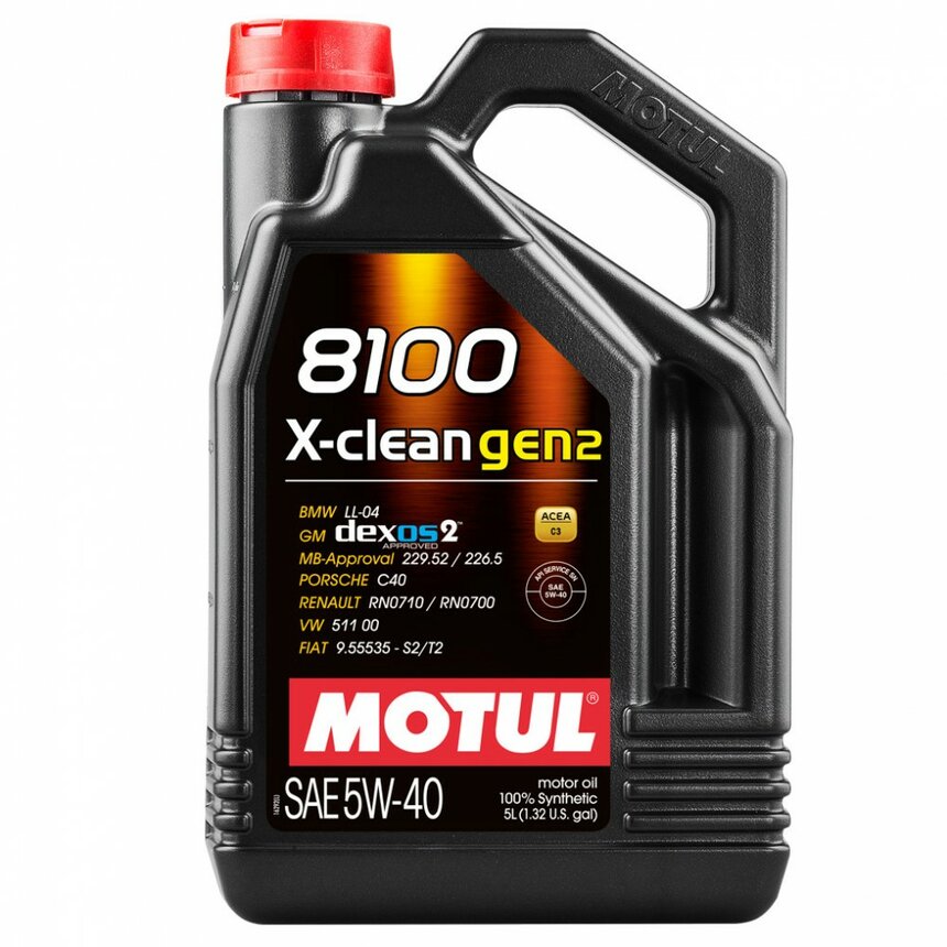 Motul 8100 X-CLEAN GEN2 5W40 5L