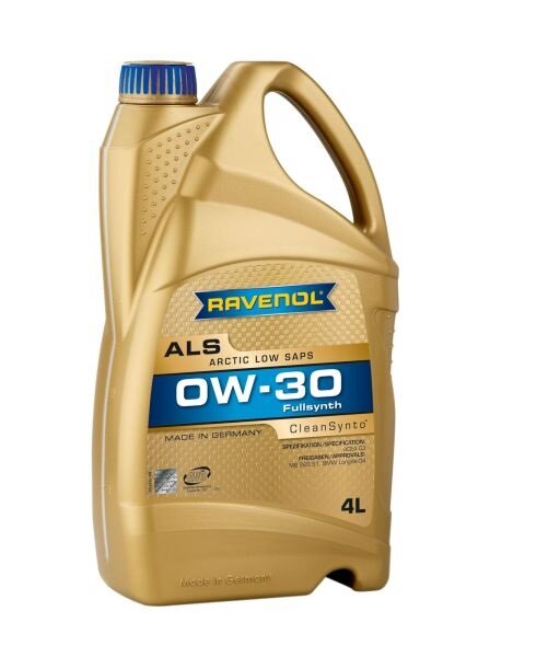 RAVENOL ALS SAE 0W30 4L