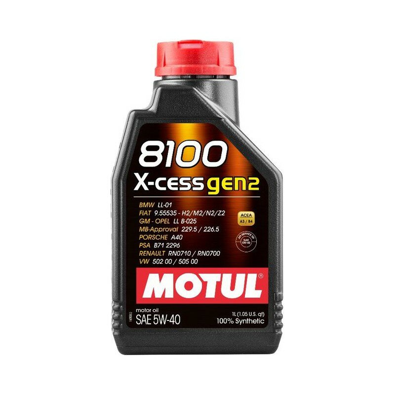 Motul 8100 X-CESS GEN2 5W40 1L