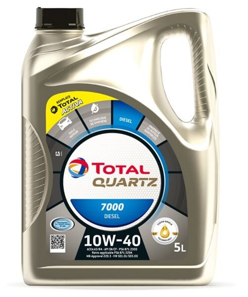 TOTAL QUARTZ 7000 DIESEL 5L