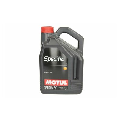 Motul SPECIFIC 17 5W30 ACEA C3 RENAULT RN 17 5L