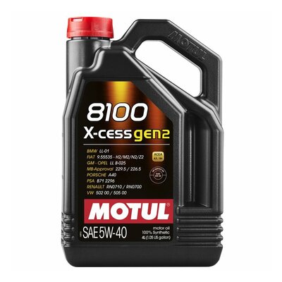 Motul 8100 X-CESS GEN2 5W40 4L